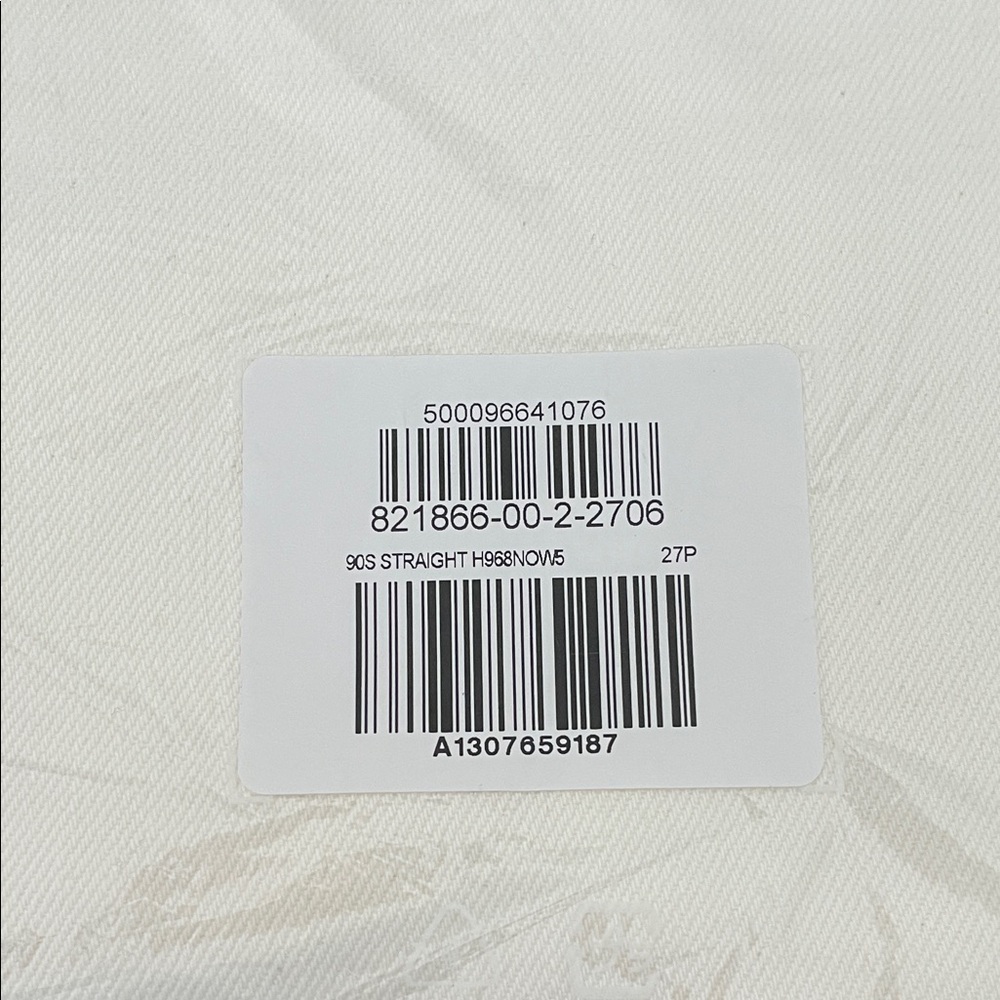 GAP Cream Denim Jeans, NWT - Picture 4 of 5